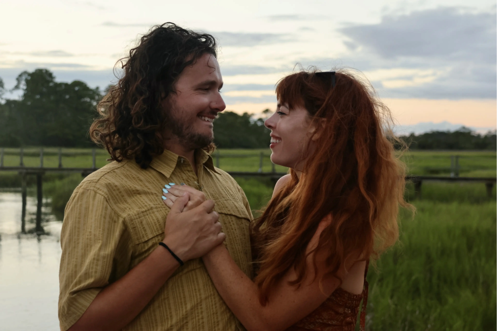Engagement photos at Tybee